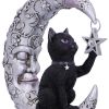 Luna Companion Moon and Cat Ornament 18.8cm