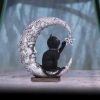 Luna Companion Moon and Cat Ornament 18.8cm