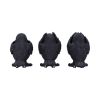 Three Wise Ravens Figurines 8.7cm