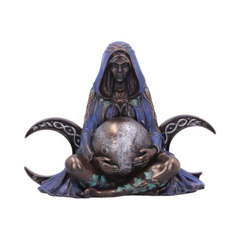 Mini Triple Moon Goddess Art Figurine 8.5cm