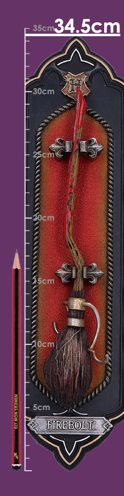 Harry Potter Firebolt Broomstick Wall Plaque 34.5cm