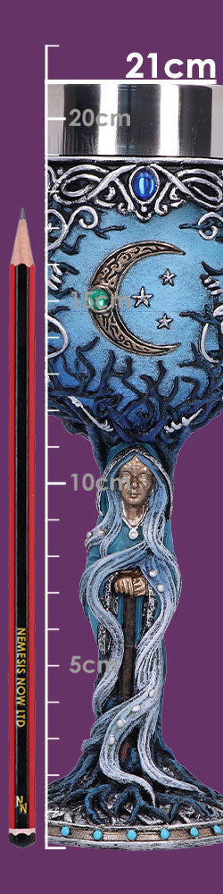 Triple Moon Crone Goblet 20.8cm