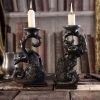 Small Black Cat Witches Familiar Figure Salem