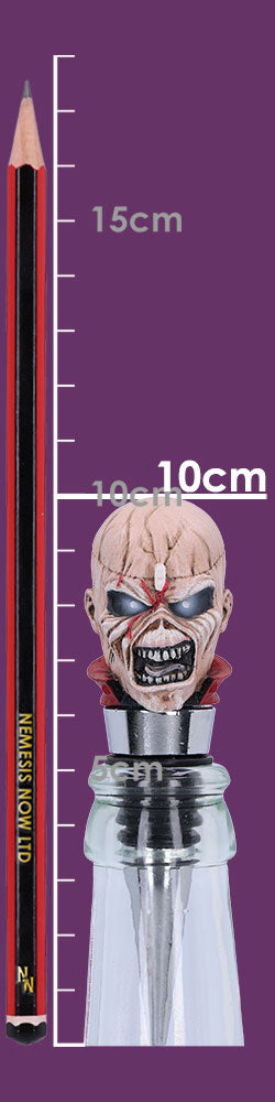 Officially Licensed Iron Maiden Eddie The Trooper Bottle Stopper 10cm