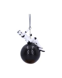 Stormtrooper In Fairy Lights Decorative Hanging Ornament 9cm