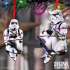Stormtrooper In Fairy Lights Decorative Hanging Ornament 9cm