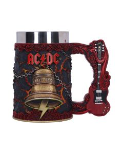 AC/DC Logo Leather Lightning Chained Wallet Purse