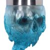 Soul Spirit Clear Blue Skull Goblet