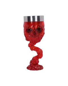 Soul Spirit Clear Blue Skull Goblet