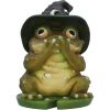 Three Wise Wizard Toad Figurines