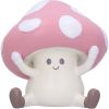 Three Wise Multicoloured Toadstool Figurines in See no, Hear no, Speak no evil poses