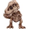 Three Wise Tyrannosaurus Rex Skeleton Figurines