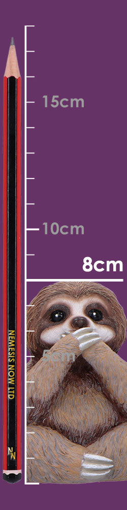Three Wise Sloths Figurines by Nemesis Now