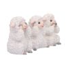 Three Wise Sheep Figurines by Nemesis Now