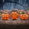Three Wise Voodoo Doll Collectible Figurines 8cm