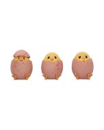 Three Wise Hens Figurines by Nemesis Now