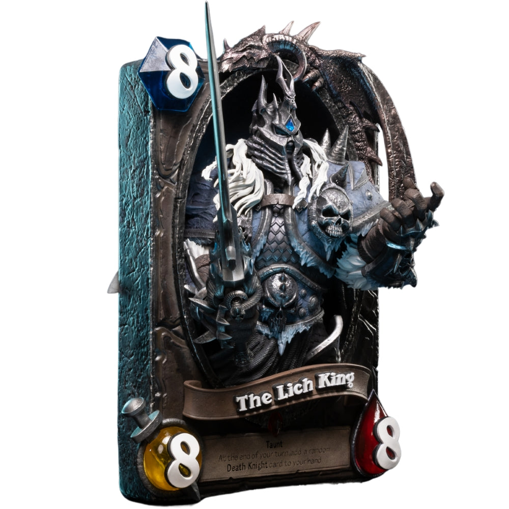 HEX Blizzard Hearthstone The Lich King Art Statue Frame
