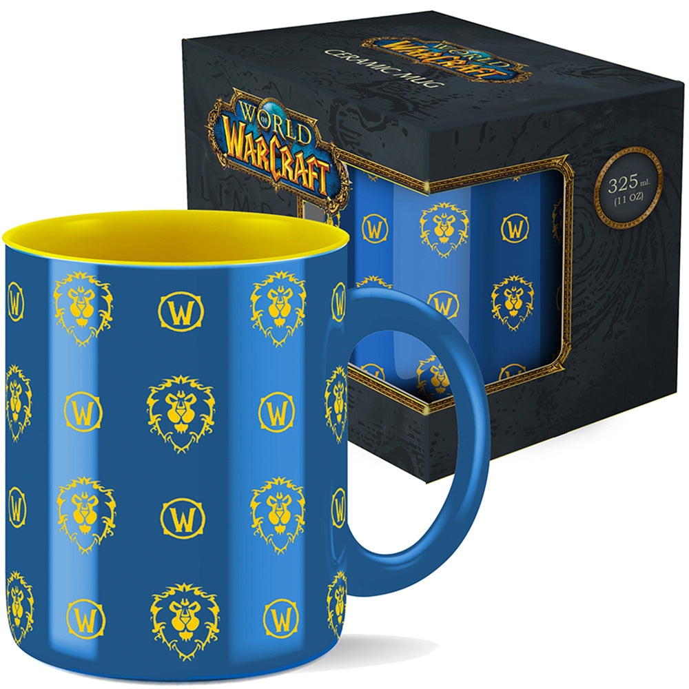 Mug World of Warcraft: Alliance (pattern), 11 OZ (325 ml) with Gift Packaging