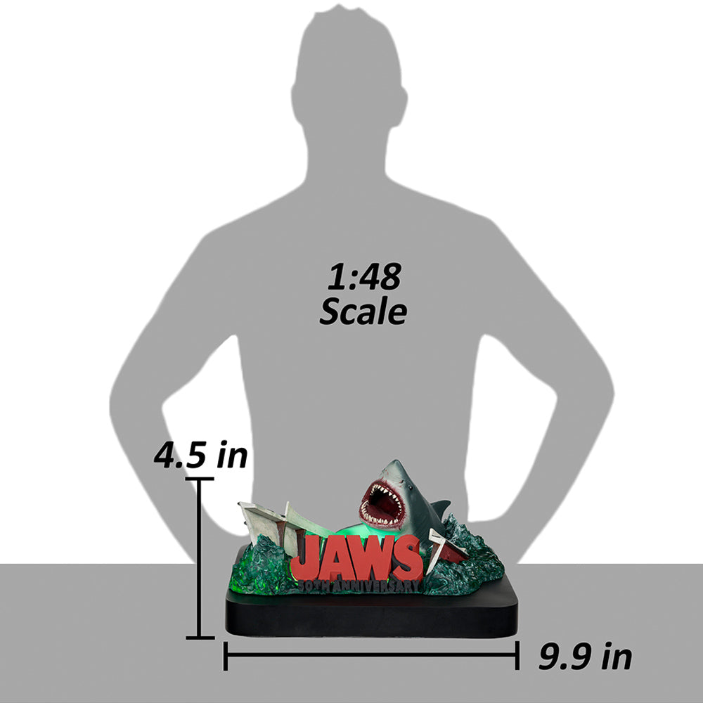 Jaws (50th Anniversary) 1:48th Scale Resin Statue with Light Up Base McFarlane Toys