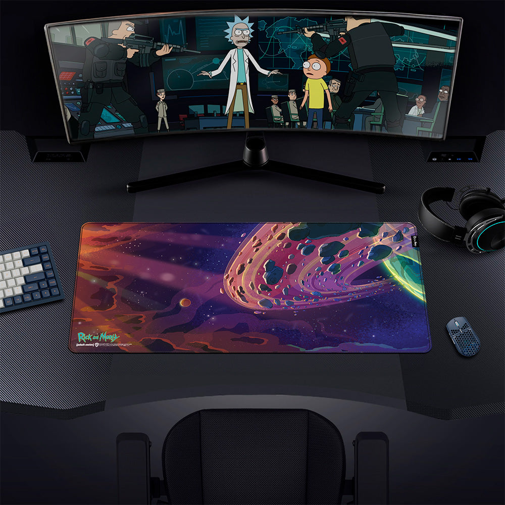 Rick and Morty Mousepad Outer Space, XL