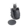 Dragons Lair Black Dragon Coaster Set