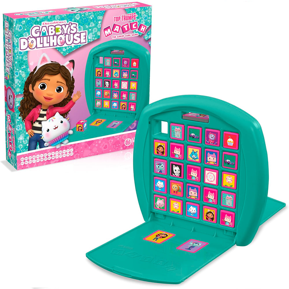Winning Moves Top Trumps Match (New Build) Gabby's Dollhouse Multillingual
