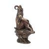 Pan Fawn With Pan Flutes Finished in Bronze 30.5cm