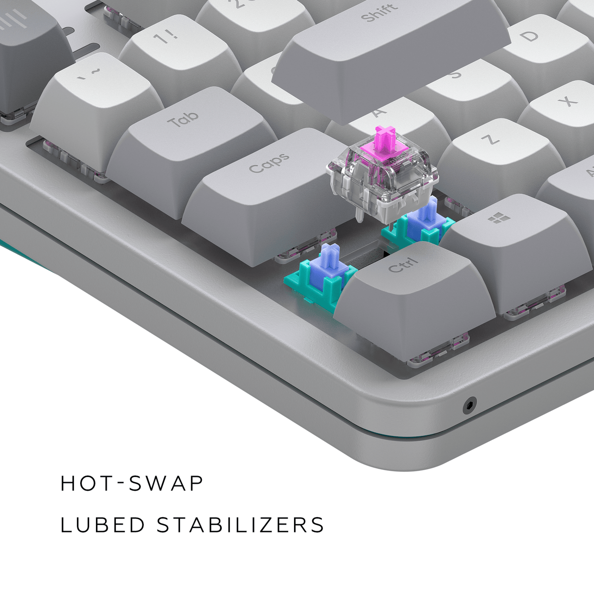 Dark Project ALU Daylight - Mechanical Gaming Keyboard (ANSI)