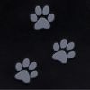 Black Lucky Cat Purse Embossed Eye Tail Wallet