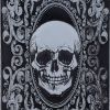 Skull Tarot Card Purse Embossed Wallet