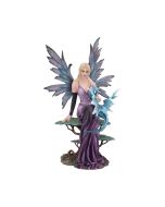 Autumn Fairy with Dragon Figurine 60cm