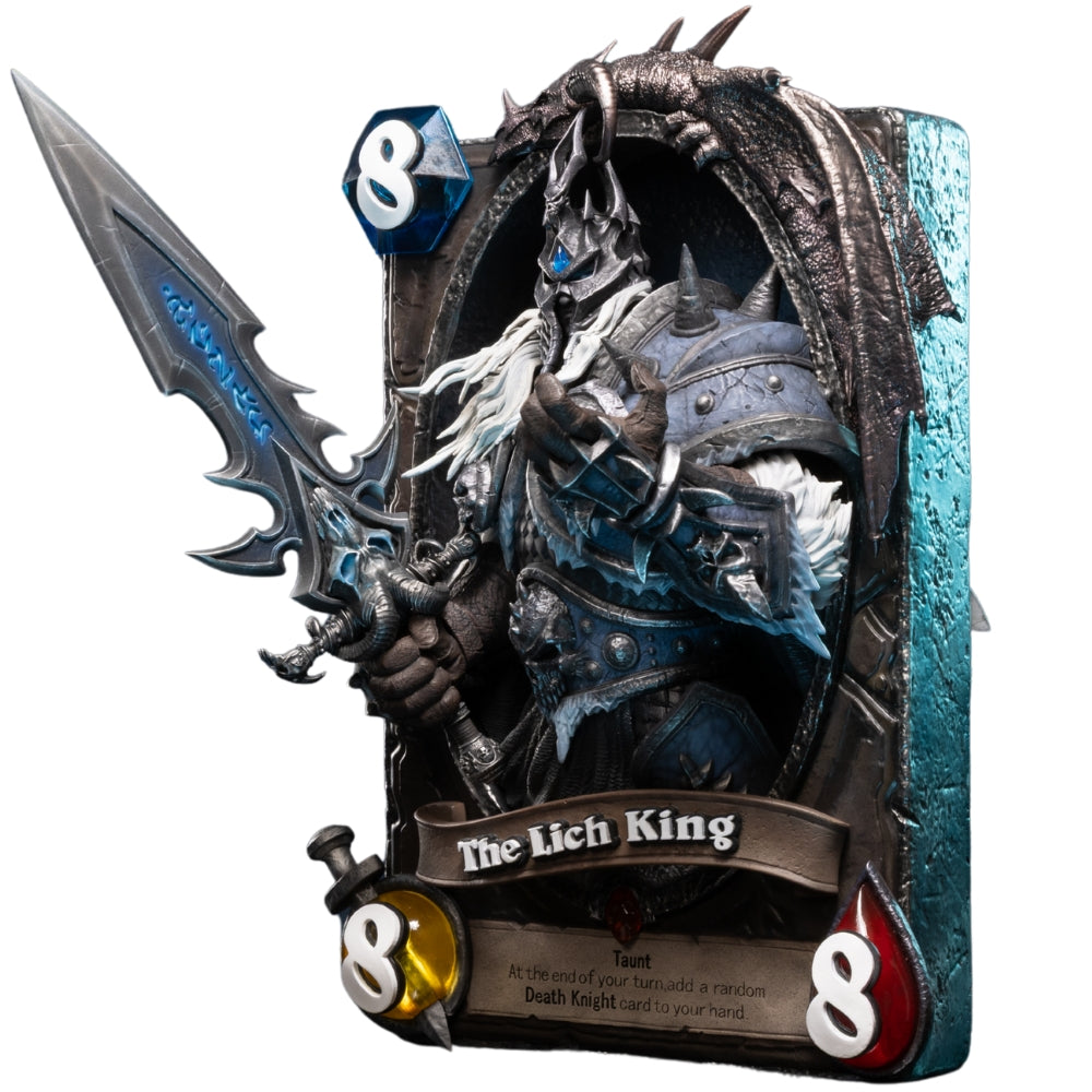 HEX Blizzard Hearthstone The Lich King Art Statue Frame