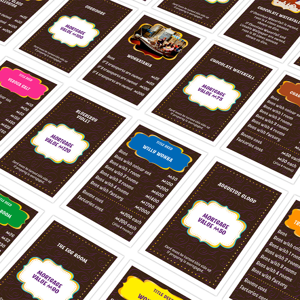 Monopoly - Willy Wonka and the Chocolate Factory English