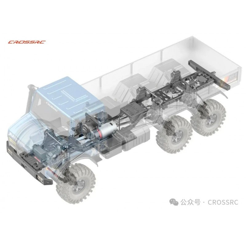 Crawling kit - EMO XL3 1/8 RTR Brushless kit (Blue)