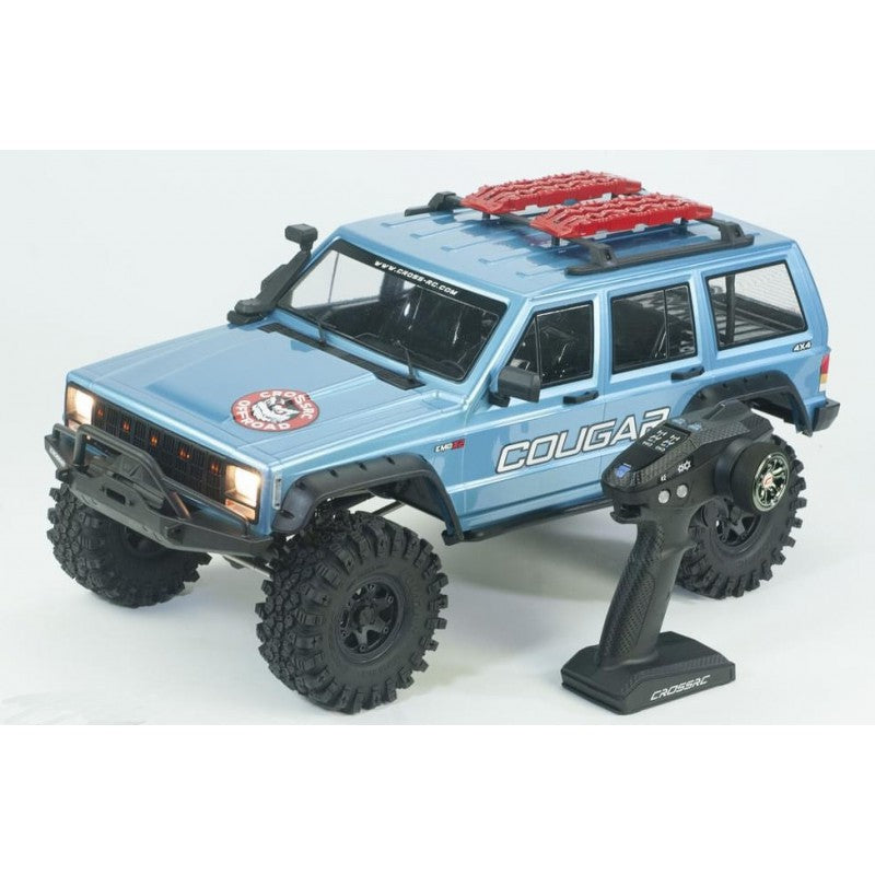 Crawling kit - EMOX2 1/8 RTR 775 Brushed kit (Metal Deep Blue)