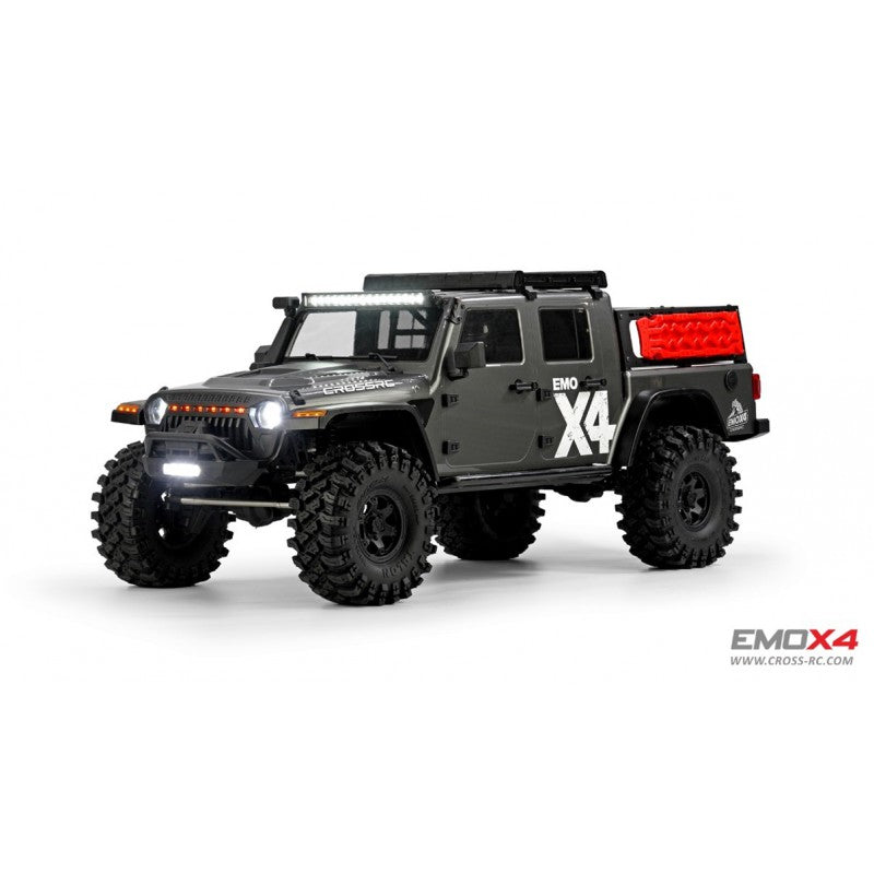 Crawling kit - EMOX4 1/8 RTR 775 Brushed kit (Grey)