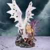 Aarya Dragon Guardian Dragon & Fairy Figurine 59cm