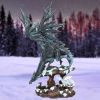 Nemesis Now Dragons Wisdom Black Ice 47cm