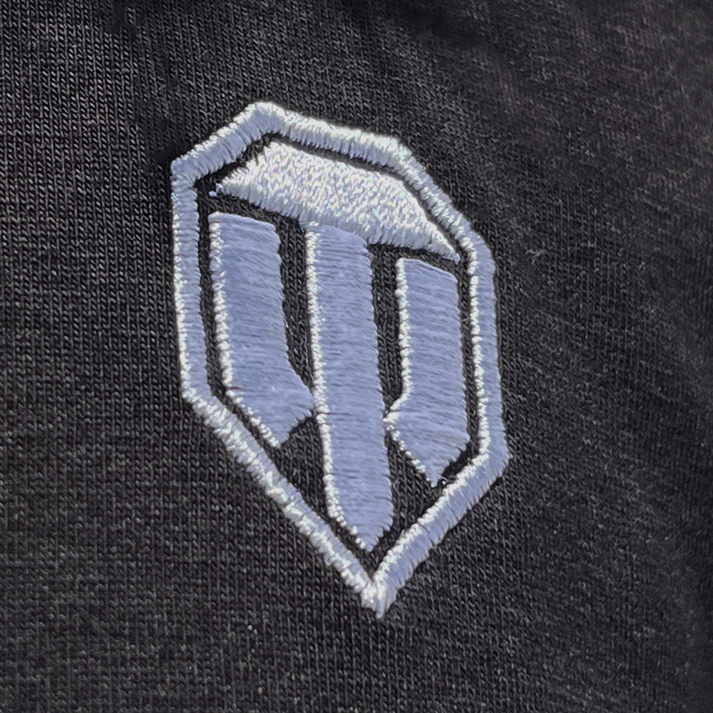 World of Tanks T-shirt with embroidery black, L