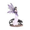 Panthea Purple Fairy and Panther Companion Figurine