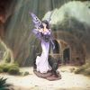 Panthea Purple Fairy and Panther Companion Figurine