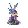Akina Figurine Purple Blue Floral Fairy Ornament
