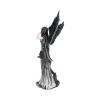Sorrel Large Dark Angel Fairy and Raven Figurine