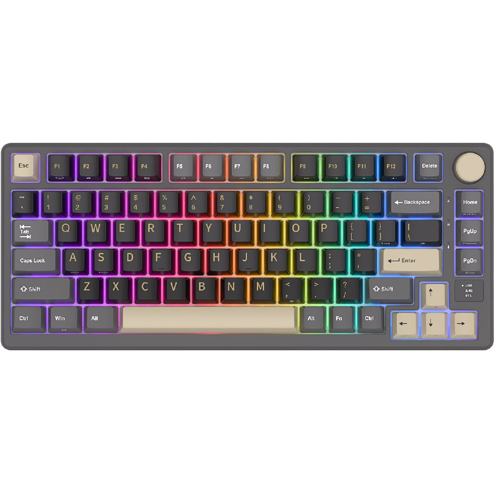 Royal Kludge M75 OLED 81K Phantom - RGB ANSI (ENG) wireless