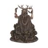 Cernunnos and Animals Horned God Bronze Figurine