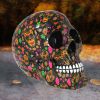 Viva! Day of the Dead Print Skull 19cm