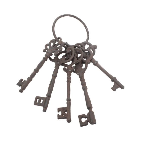 Aged Dungeon Keys Hanging Ornament