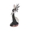 Dark Aura Fairy With Her Grey Wolf Companion 24cm