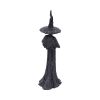 Talyse Black Glittered Forest Witch Ornament