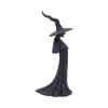 Talyse Black Glittered Forest Witch Ornament